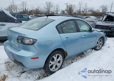 2008 Mazda Mazda3 I Touring Value z USA, uszkodzony, nr VIN JM1BK32FX81140097